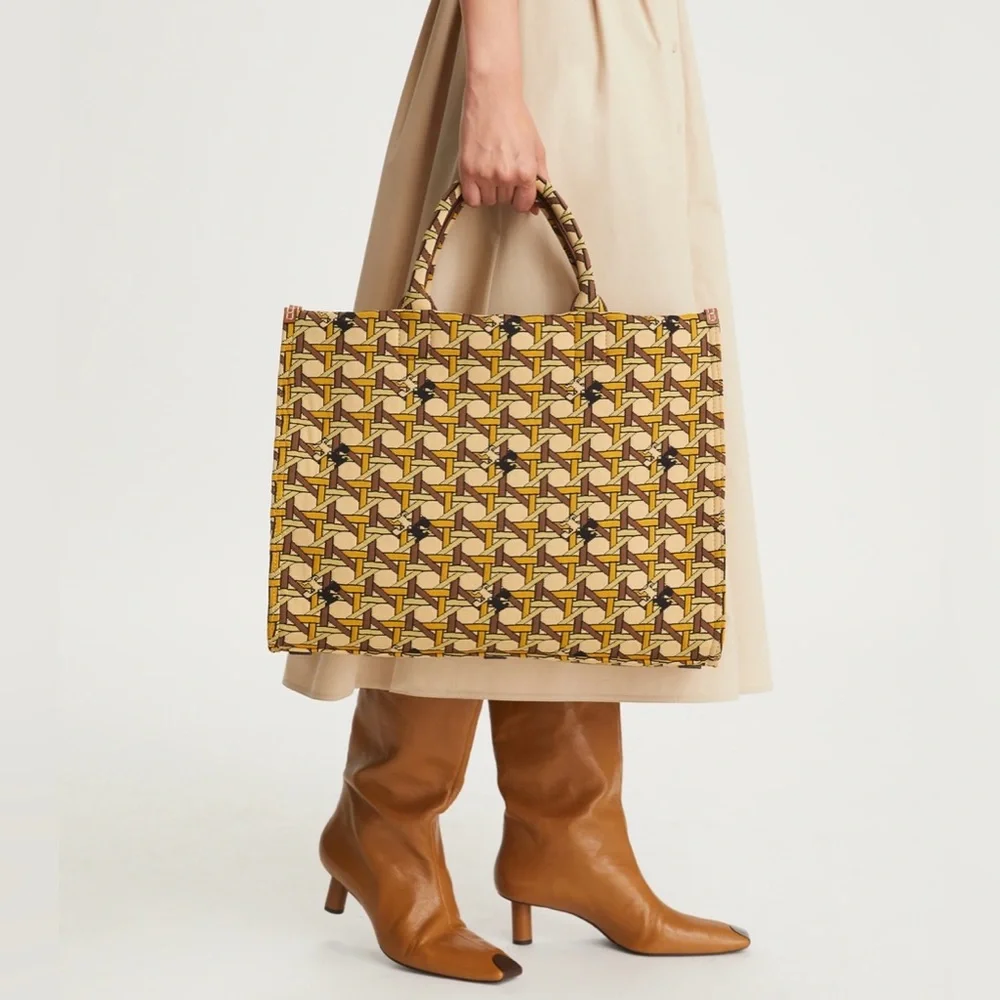 Tory Burch NWT Square Knit Tote